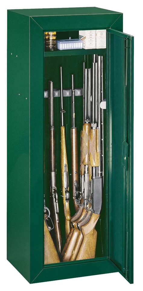 stack-on gcg-14p steel 14-gun steel security cabinet hunter green|stack on firearms security cabinet.